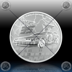 1oz NIUE 2 Dollars 2020 "BACK TO THE FUTURE" UNC
